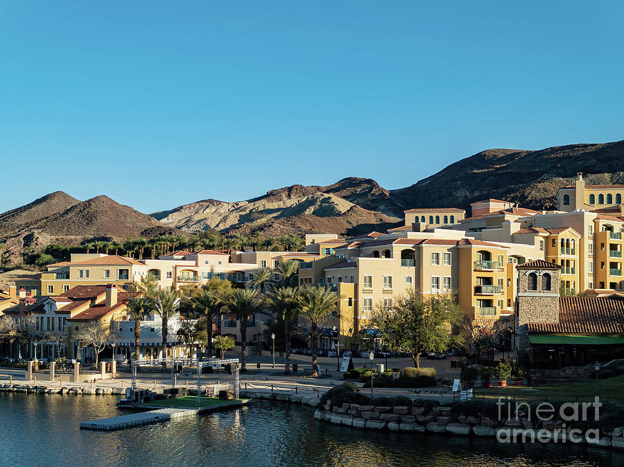 Afternoon View Of The Beautiful Lake Las Vegas Area Photograph