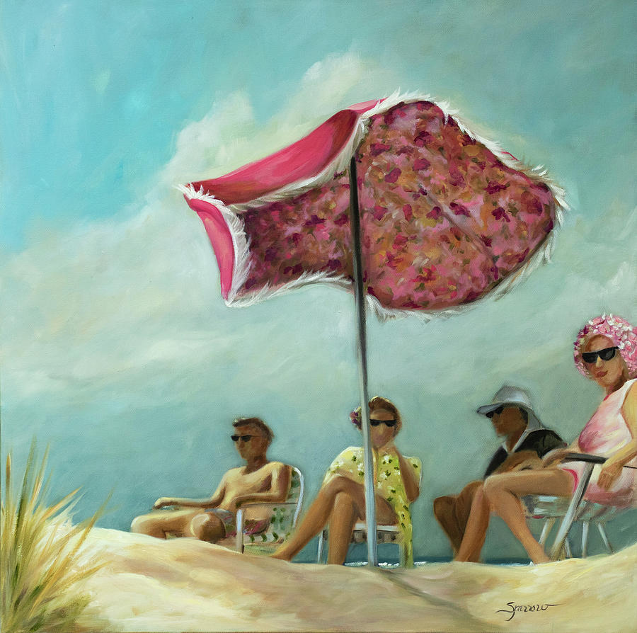 Afternoon with Friends Painting by Mary Sparrow