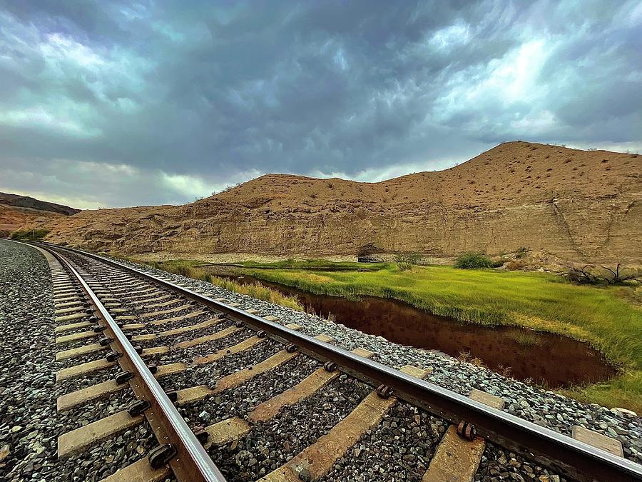 Afton Canyon Mainline Photograph by Collin Westphal