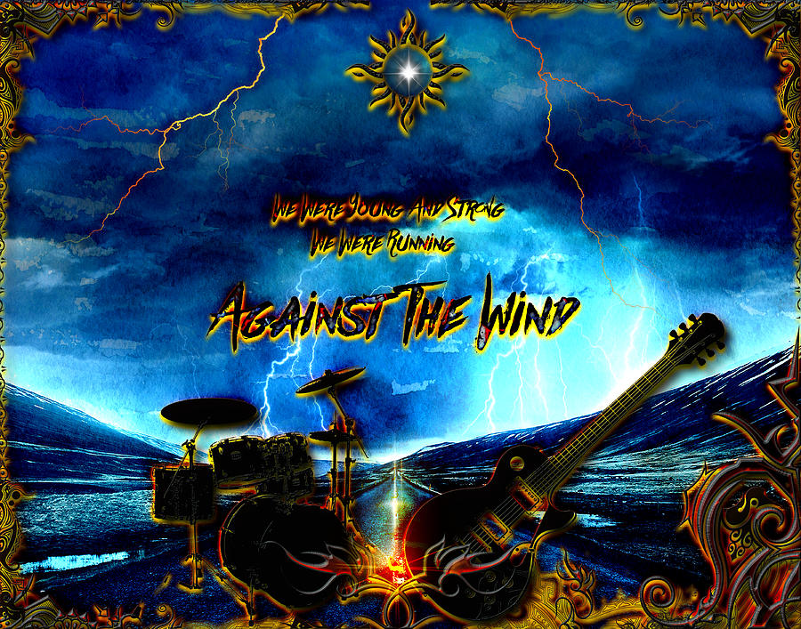 Against The Wind Digital Art by Michael Damiani
