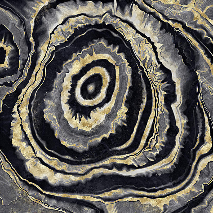 Agate Texture 06 Painting By Aloke Design Fine Art America