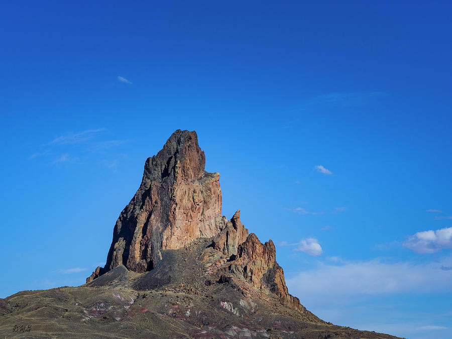 Agathla Peak AZ II Color Photograph by David Gordon