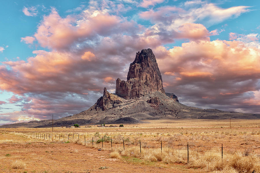 Agathla Peak Splendor Photograph by Stephen Stookey