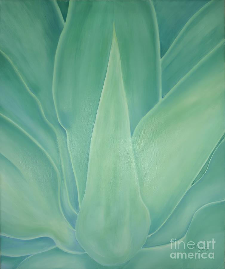 Agave - Century Plant Painting by Mary Deal