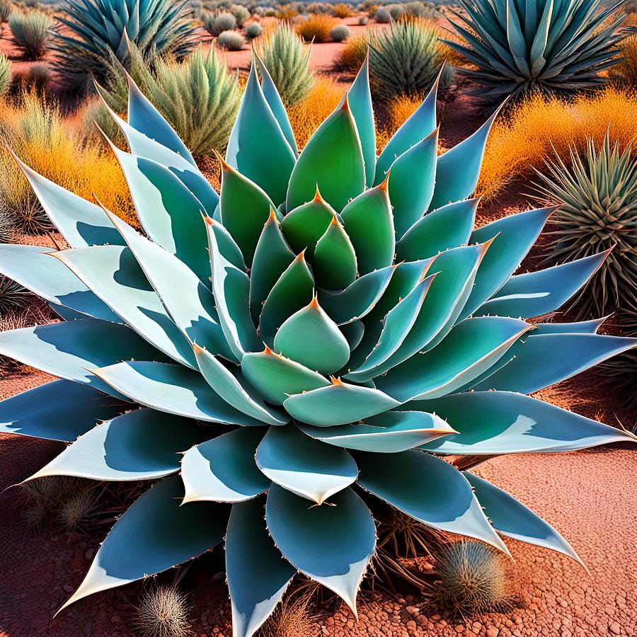Agaves Radiant Presence Photograph by Dany Lison