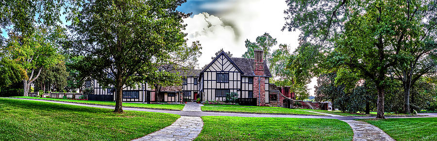 Agecroft Hall Panorama HDR Photograph by Greg Reed