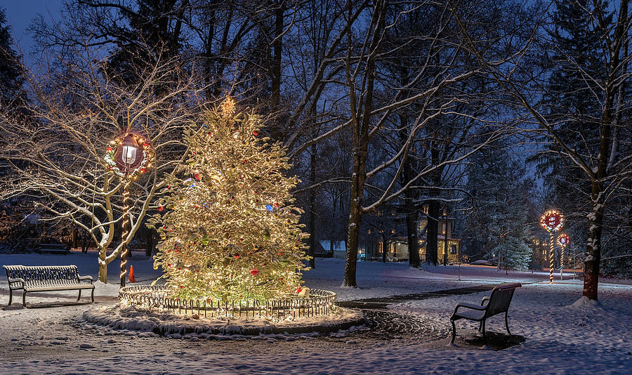 Ageless Christmas, Wenonah, NJ Photograph by Bruce Neumann Fine Art