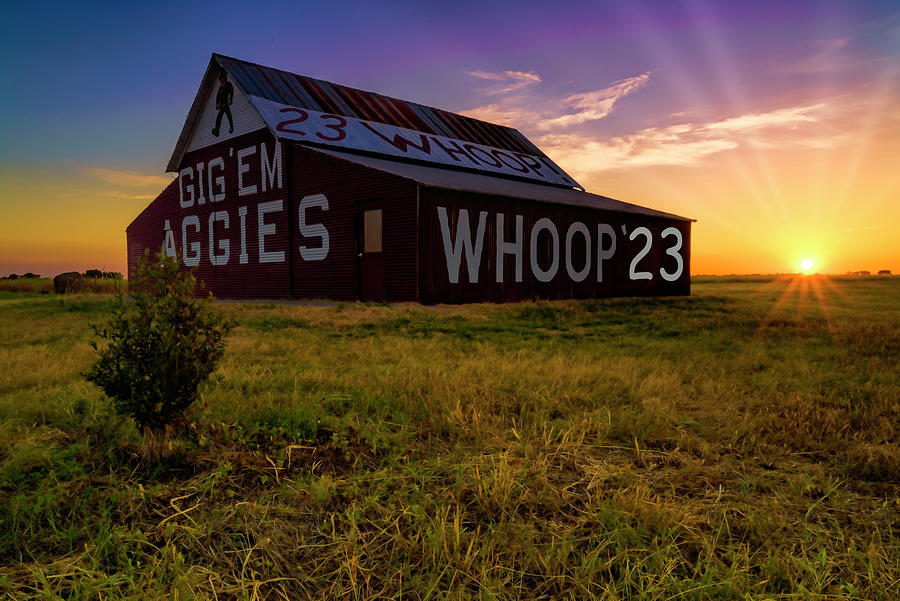Aggie Barn Woop 23 Photograph by Jonathan Davison