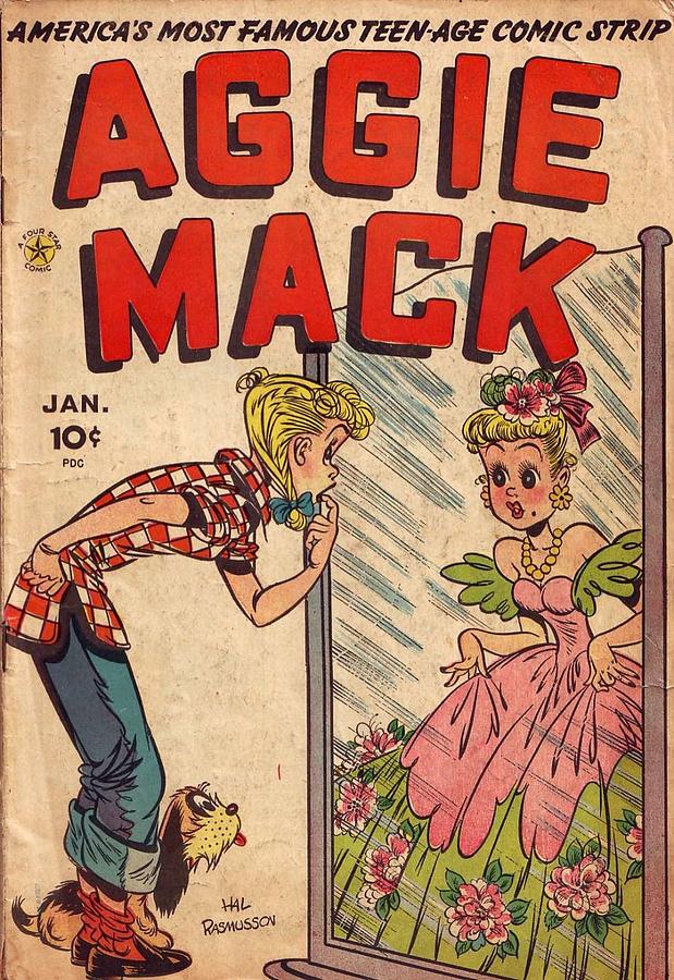 Aggie Mack Comic Book Cover 2 Painting
