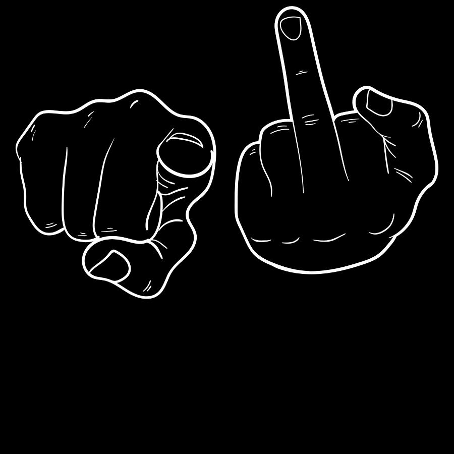 Aggressive Tee For Fuckers Saying FCk You Tshirt Design Middle Finger Suck ...