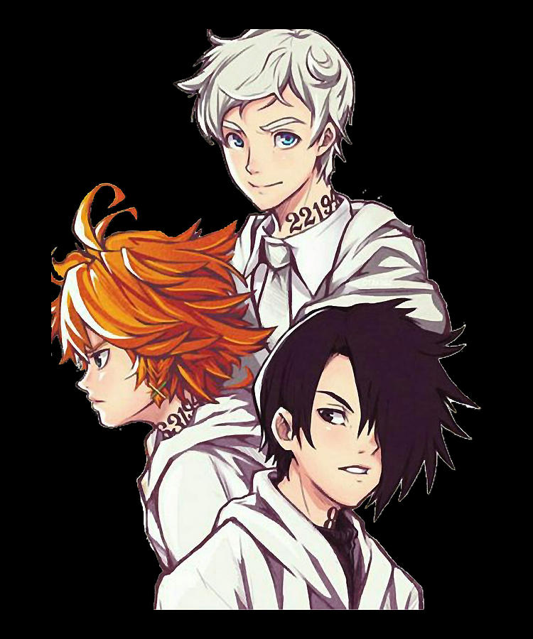 Agile Children Camp The Promised Neverland Cute Ray Emma And Norman ...