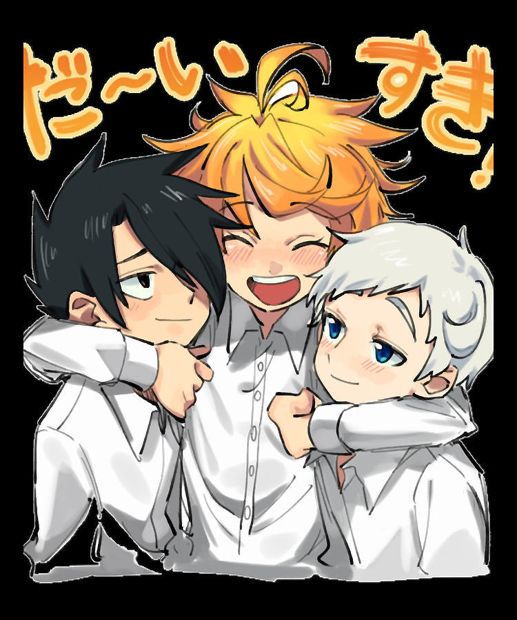 Agile Children The Promised Neverland Cute Ray Emma And Norman Gifts ...