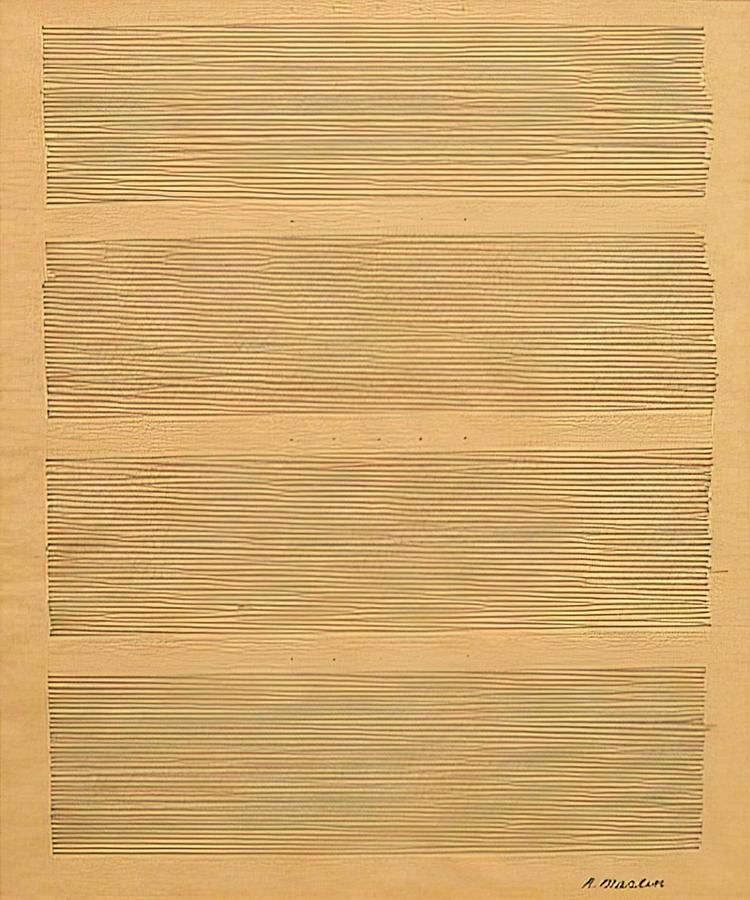 Agnes Martin Writings Painting by Canvas Majesty - Fine Art America