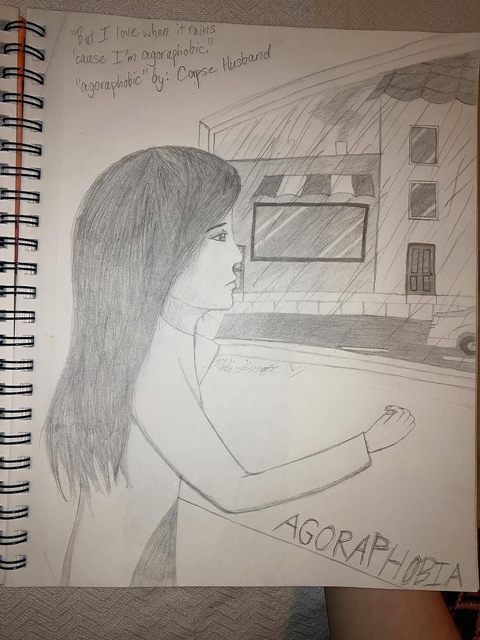 Agoraphobia Drawing by Briana Grafe Pixels