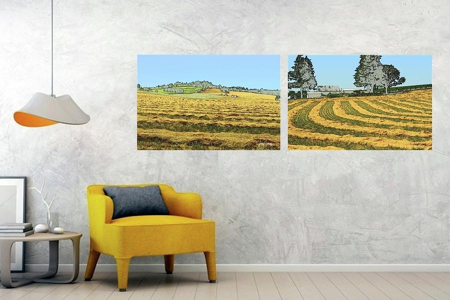 Agriculture As Art Hanging Example Photograph by Jerry Sodorff