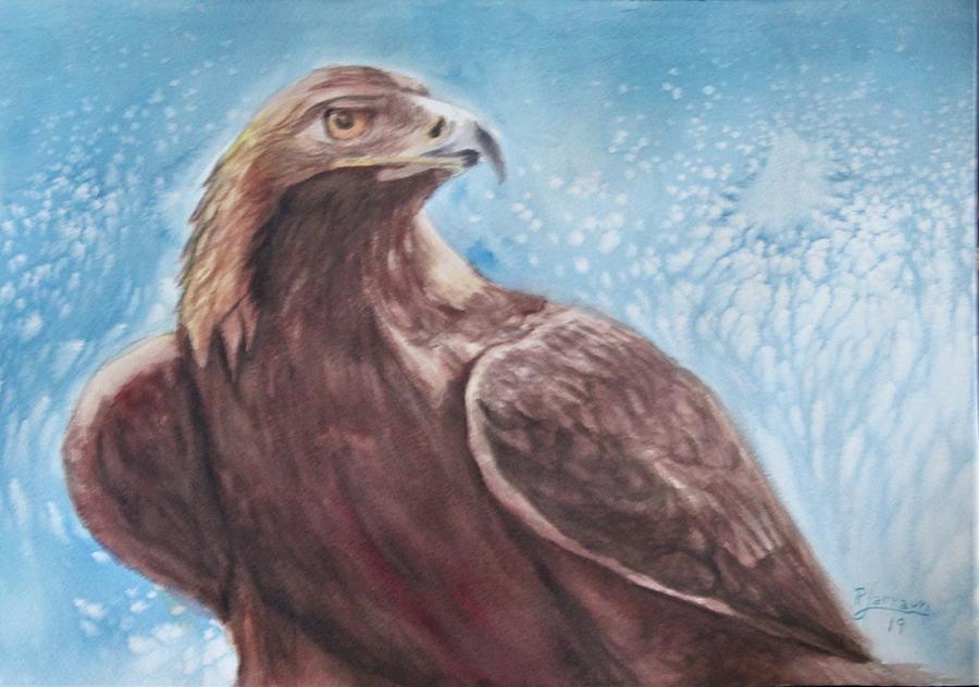 Aguila Real Mexicana Painting by Ramon Larrauri - Fine Art America