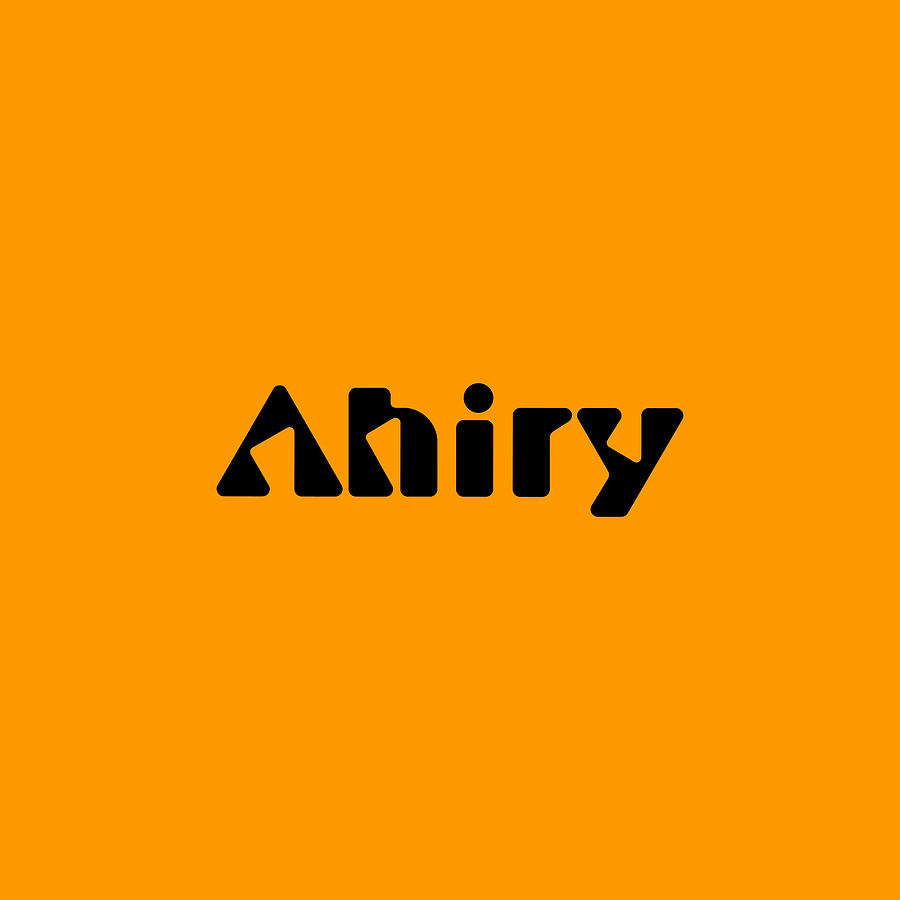 Ahiry #Ahiry Digital Art by TintoDesigns