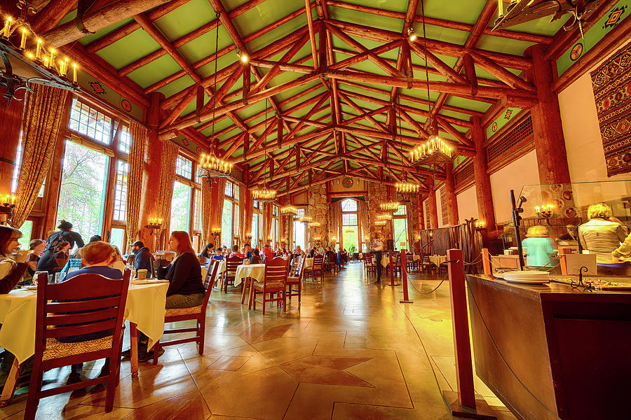 Ahwahnee Hotel Dining Room - Breakfast Photograph by Eric Glaser