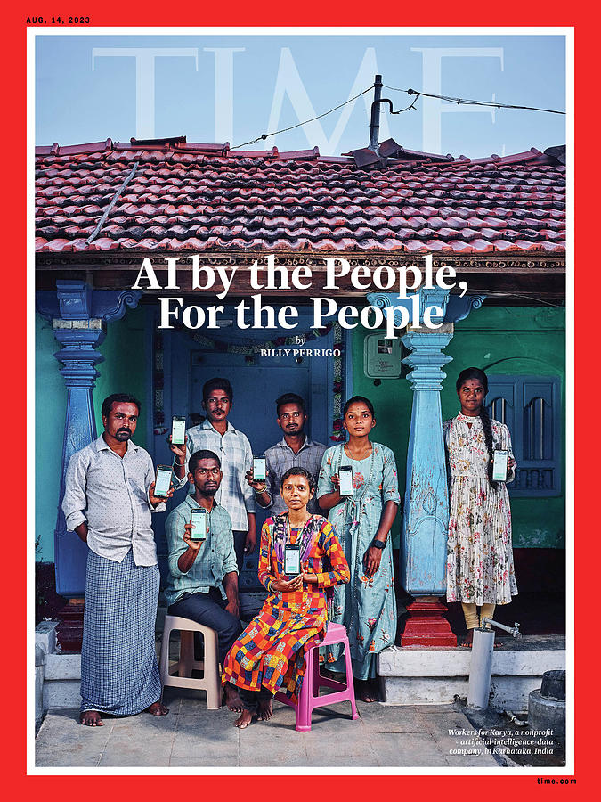 AI by the People, For the People  Photograph by Photograph by Supranav Dash for TIME