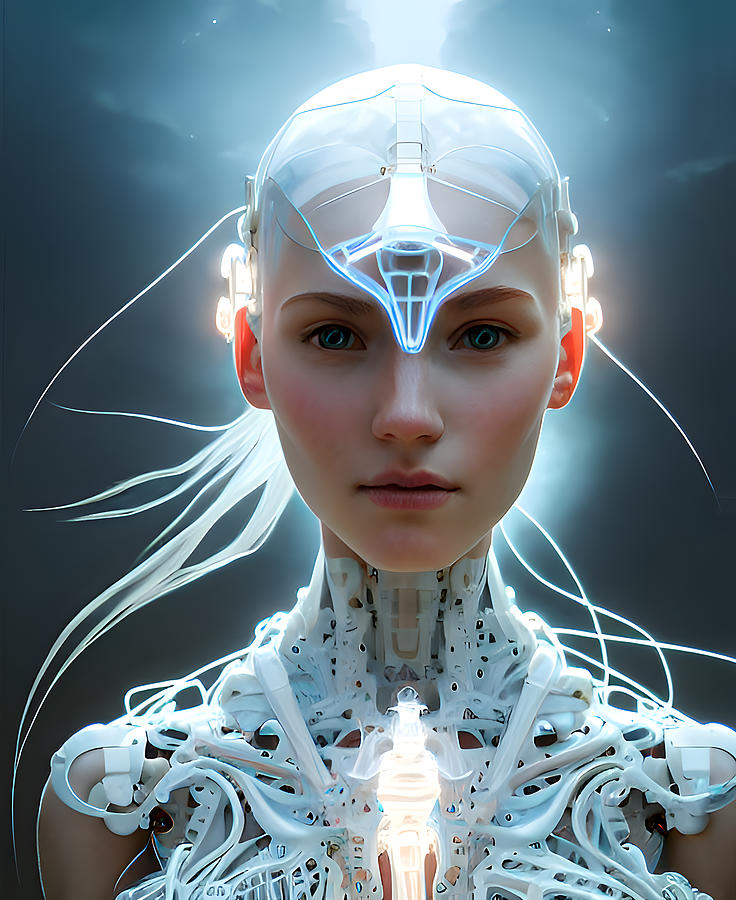 AI Cyborg Digital Art by Valter Zamuner - Fine Art America