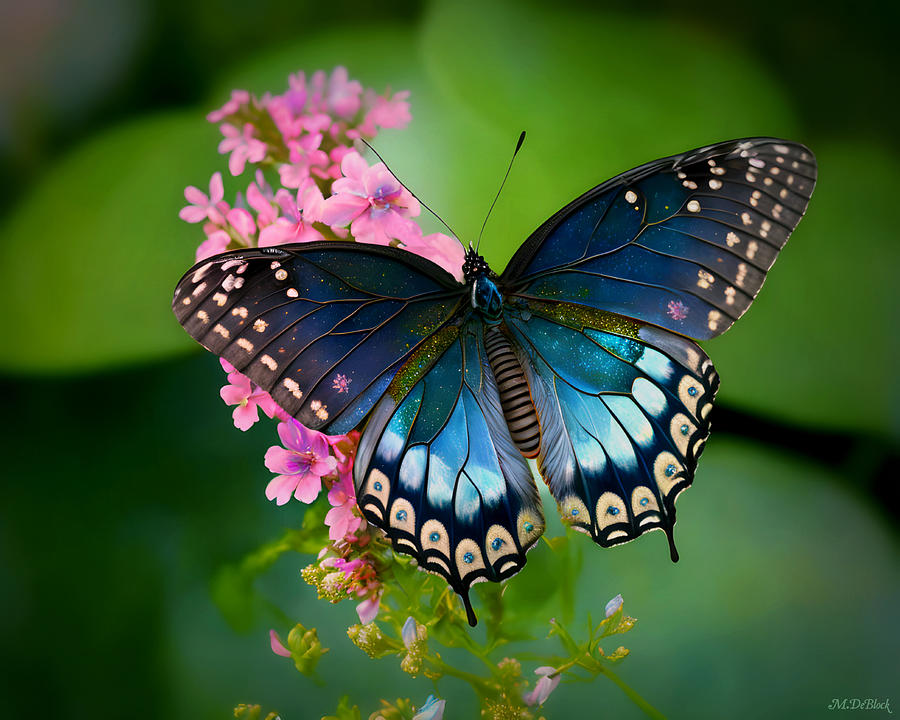 Red-Spotted Purple Butterfly #3 Photograph by Marilyn DeBlock