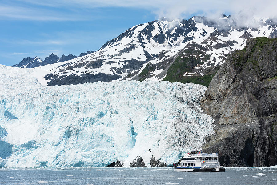 Aialik Glacier Photograph by Travel Quest Photography