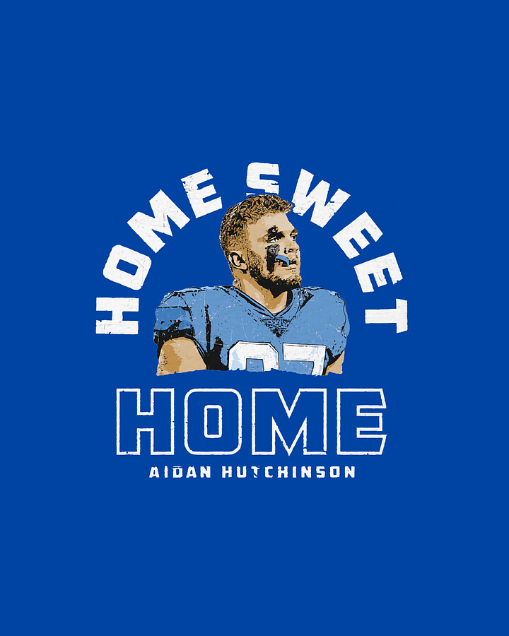 Aidan Hutchinson Home Sweet Home Digital Art by Kelvin Kent Fine Art