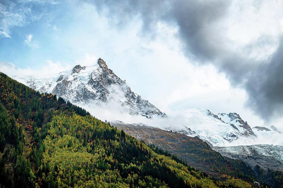 Landscape Photograph - Aiguille du Midi by Andrei Dima Landscape Photograph - Aiguille du Midi by Andrei Dima