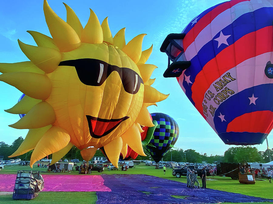 Aiken Hot Air Balloon Festival 10 Photograph by Joseph C Hinson Pixels