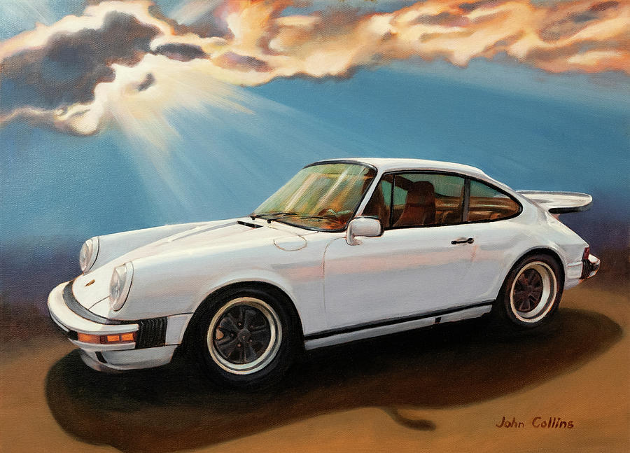 Air Cooled 911 Painting by John Collins - Fine Art America