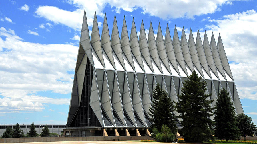 Air Force Academy Chapel-Colorado Springs Colorado Photograph by ...