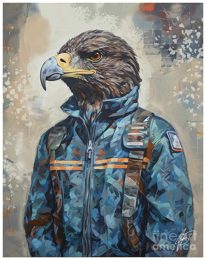 Air Force Digital Art by Jennifer Page