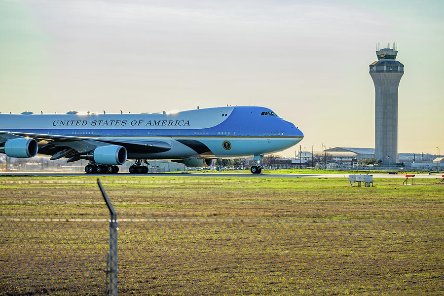 Air Force One Photograph by Johnny Boyd