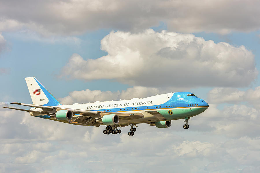 Air Force One Photograph by Norman Peay