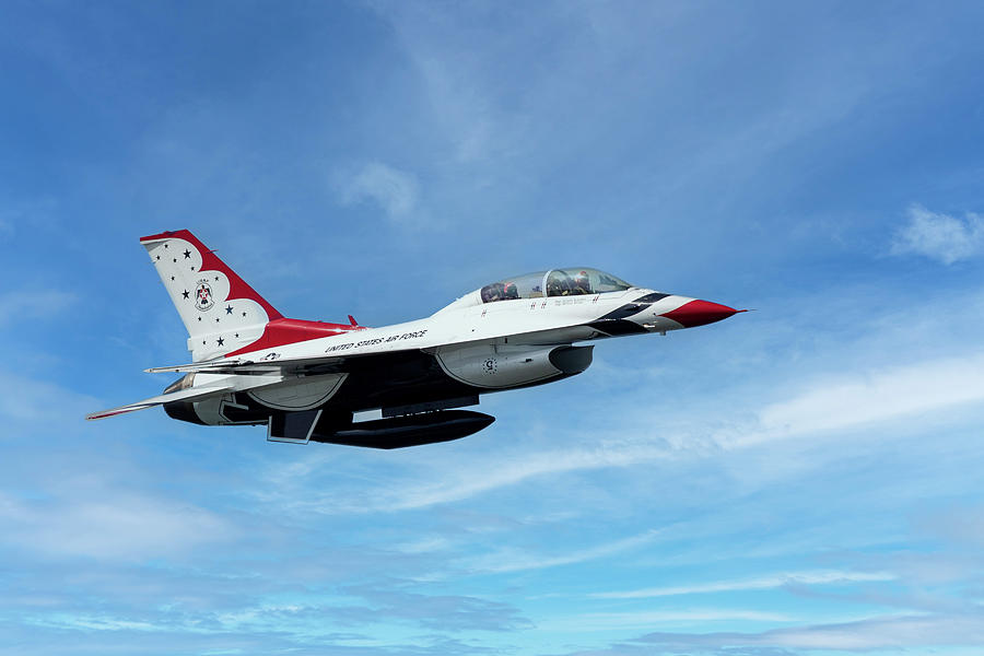 Air Force Thunderbird Photograph by Dale Kincaid