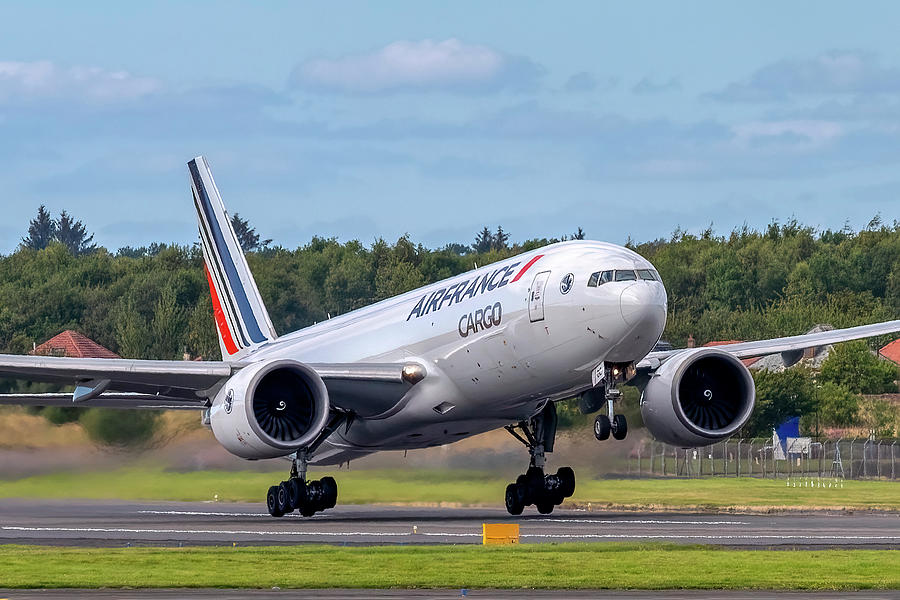 Air France B777 Photograph By Derek Beattie - Fine Art America