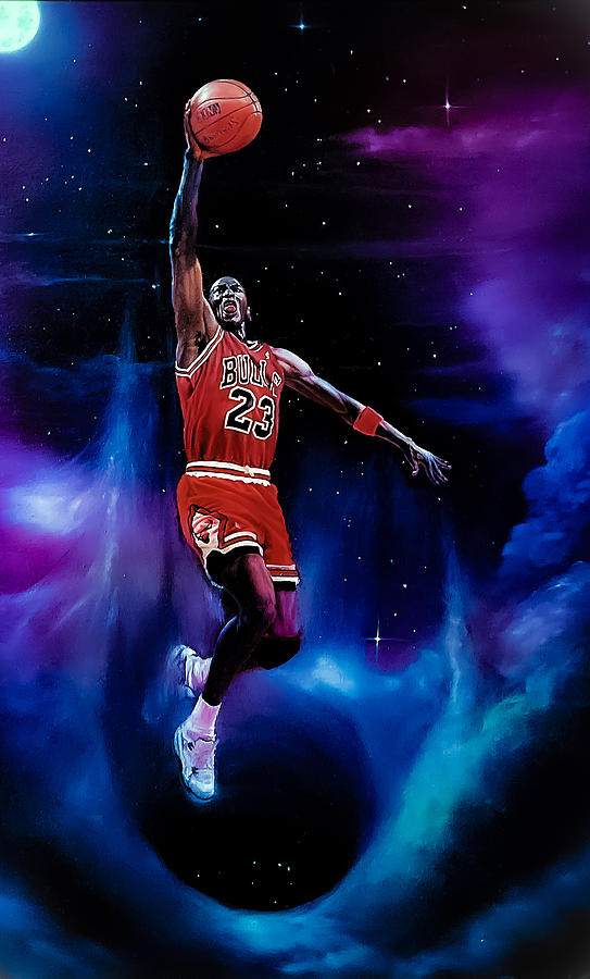 Air Jordan Painting by David Vincenzi