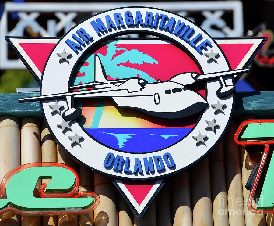 Air Maragaritaville Orlando Sign Photograph