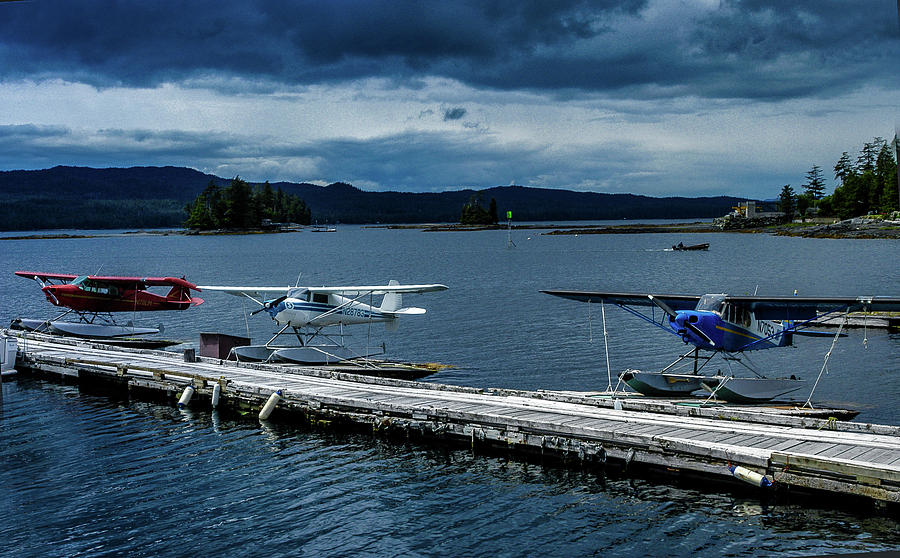 Air Marine Harbor in Ketchikan Alaska Photograph by James C Richardson