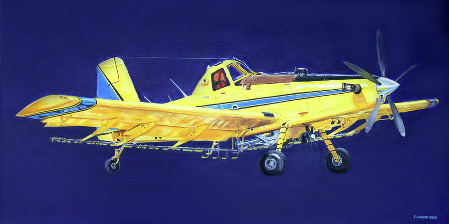 Air Tractor 602 Painting by Karl Wagner