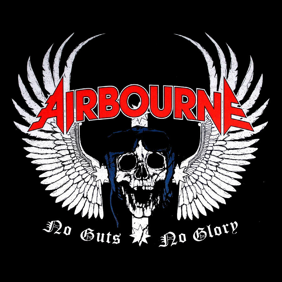 Airbourne Rock Band Digital Art by Maisie Khan - Fine Art America