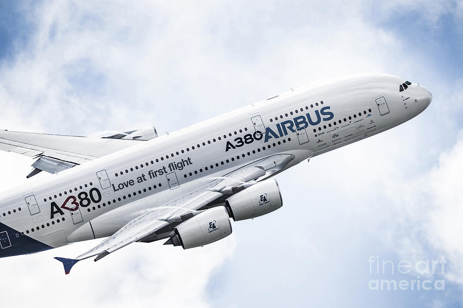 Airbus A380 2 Photograph by Rastislav Margus