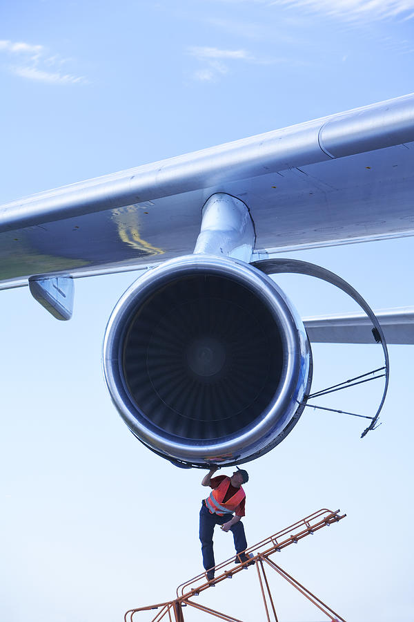 Aircraft Engineer Photograph by James Lauritz
