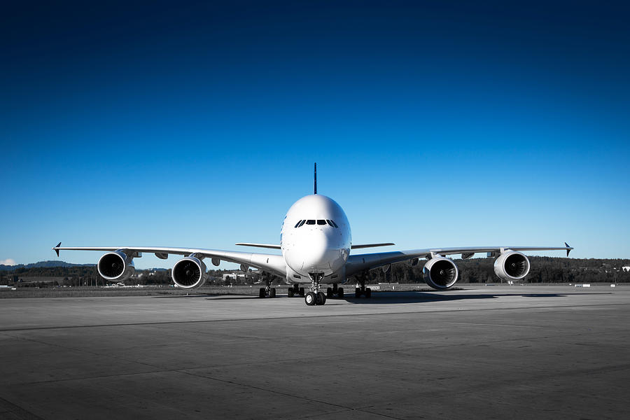 Aircraft front view Photograph by Jetlinerimages