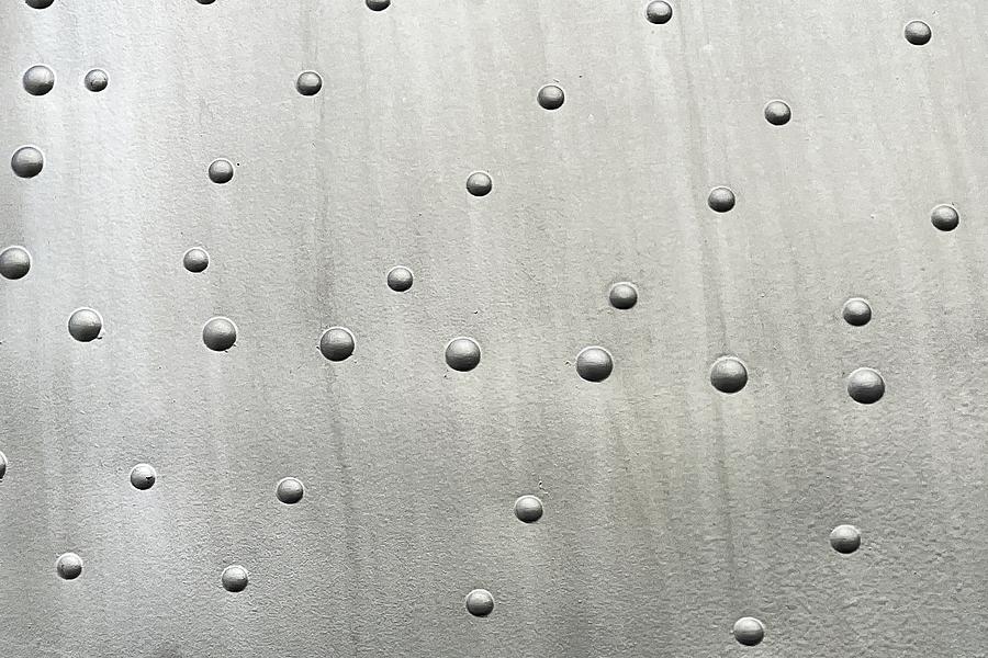 Aircraft Skin Aluminium Detail Photograph by David Pyatt