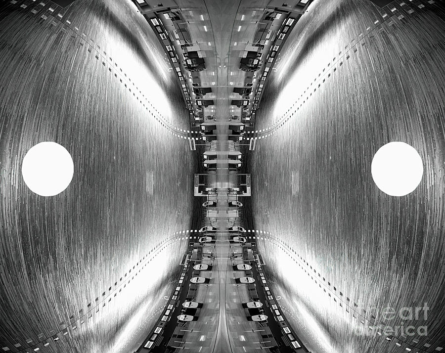 Airport Charles De Gaulle Kaleidoscope Photograph