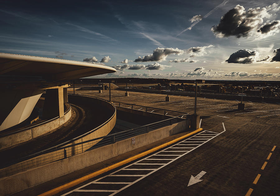 Airport in a Pandemic Photograph by Ada Weyland