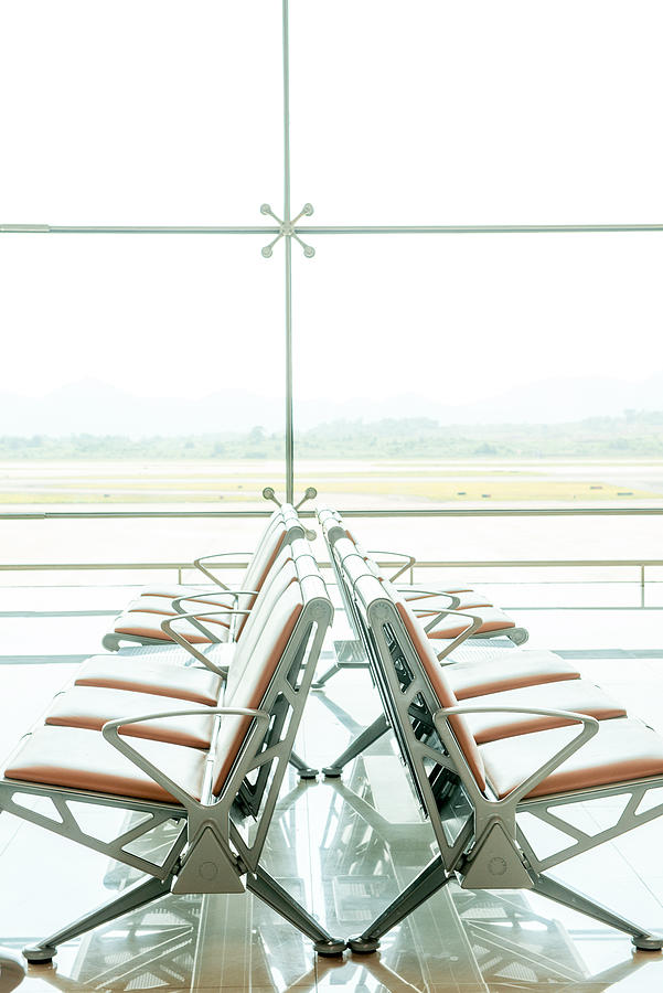 Airport waiting area Photograph by Loveguli