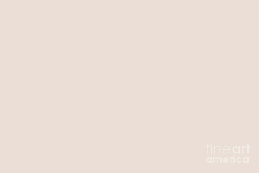 Airy Pastel Pink Solid Color Pairs To Sherwin Williams Faint Coral SW 6329  Digital Art by PIPA Fine Art - Simply Solid - Pixels