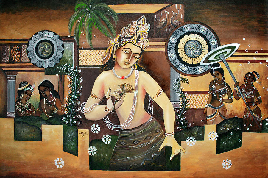 Ajantha Composition Painting